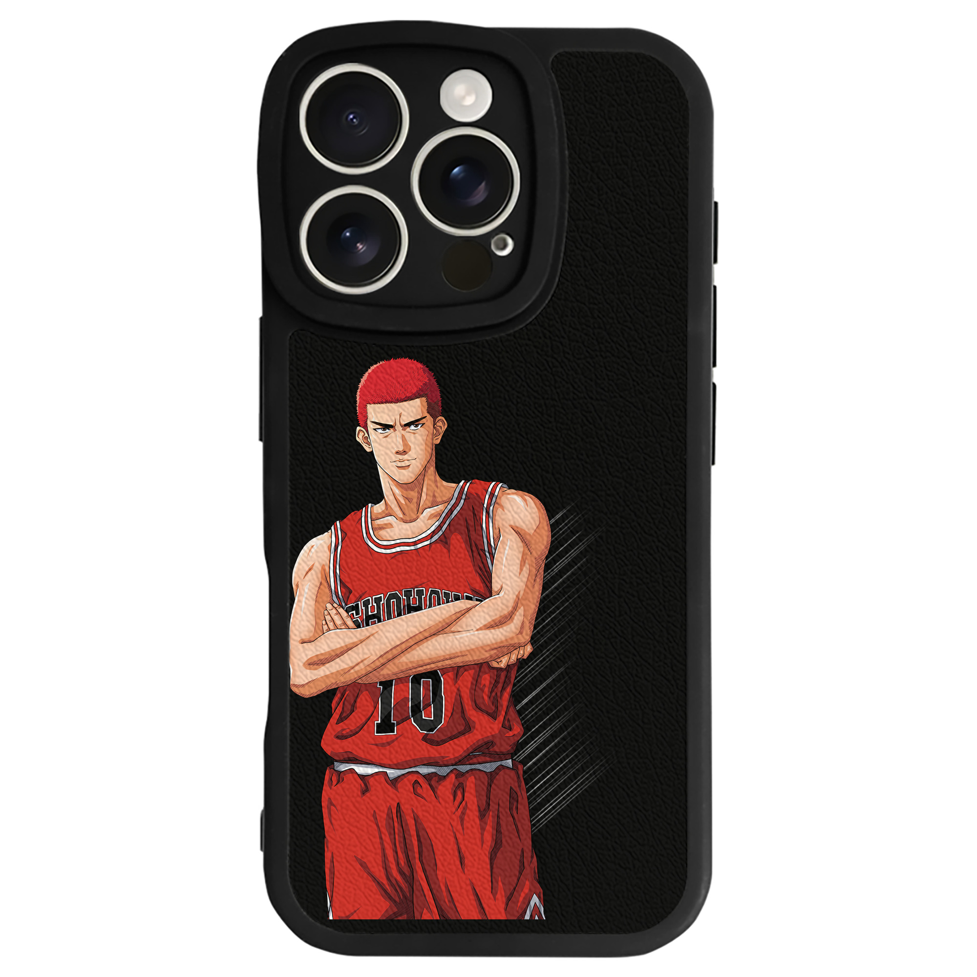 （画像用） SLAM DUNK／スラムダンク 【iPhone 16シリーズ対応】シリコンスマホケース（レザー調） 材質：シリコン